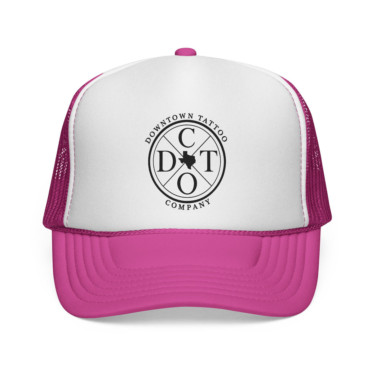 DTC Round Logo OTTO 39-165 Mesh Trucker Hat