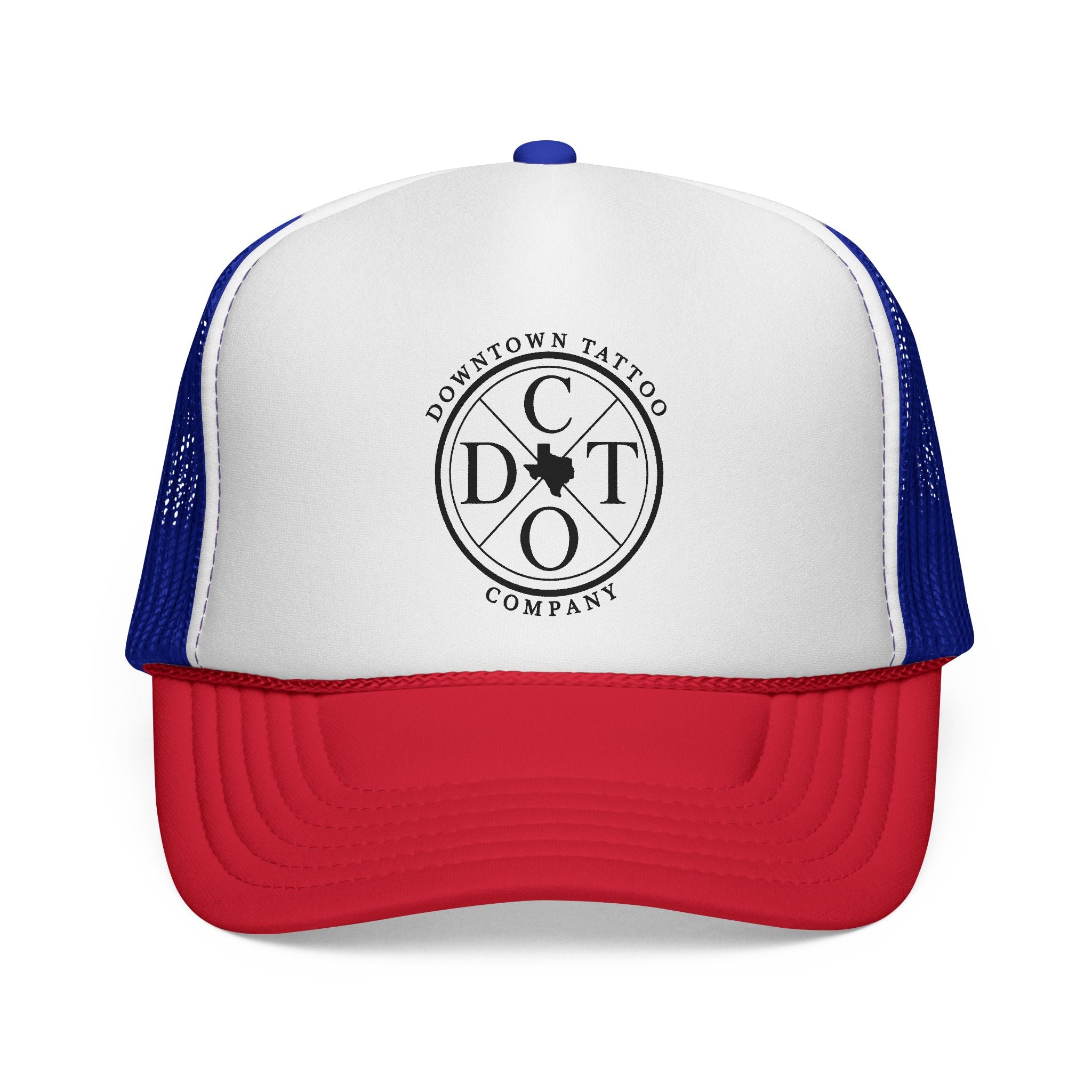 DTC Round Logo OTTO 39-165 Mesh Trucker Hat