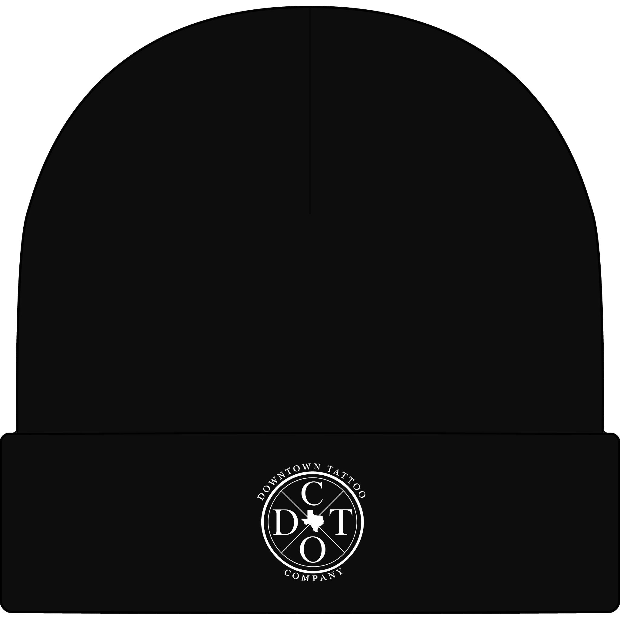 DTC Round Logo Cuff Beanie