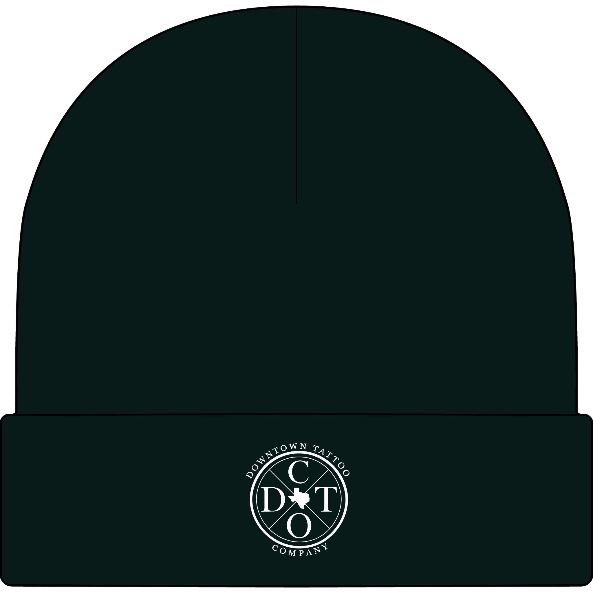 DTC Round Logo Cuff Beanie