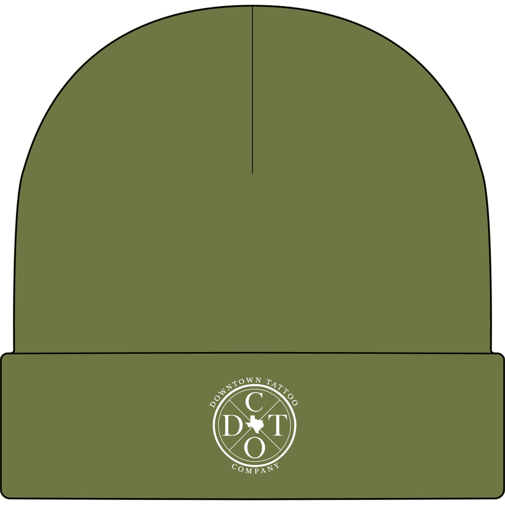 DTC Round Logo Cuff Beanie