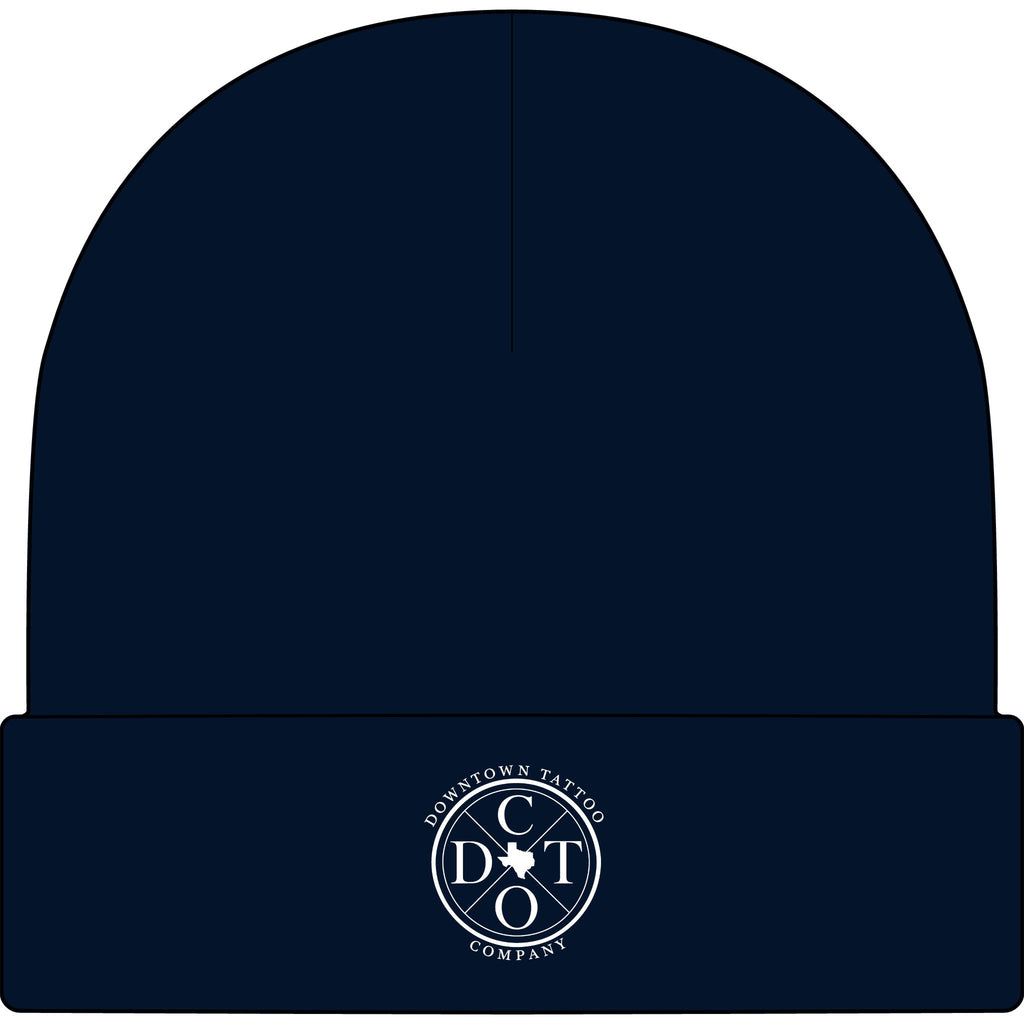 DTC Round Logo Cuff Beanie
