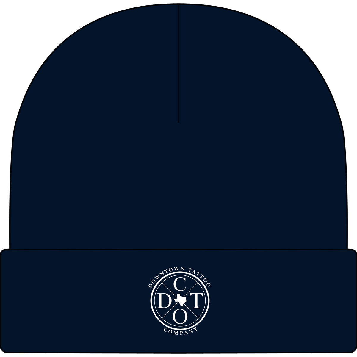 DTC Round Logo Cuff Beanie