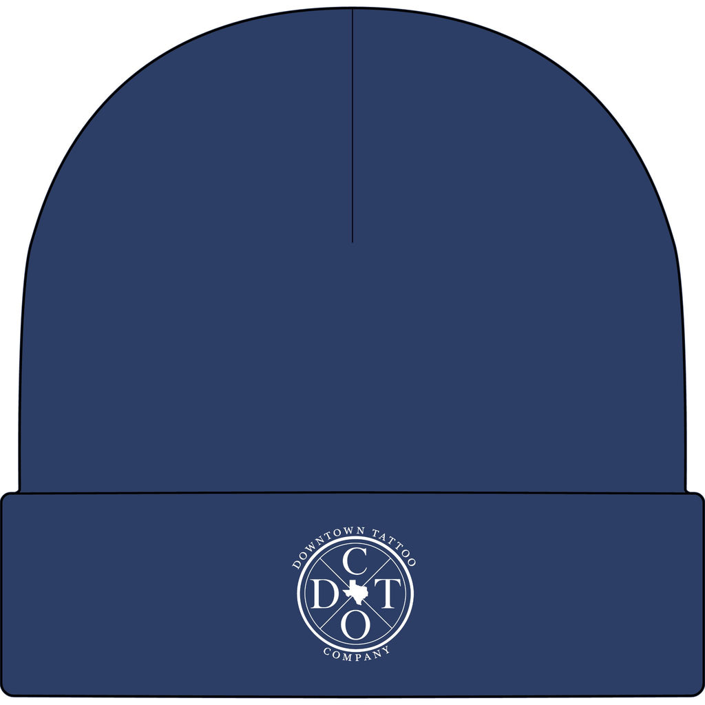 DTC Round Logo Cuff Beanie
