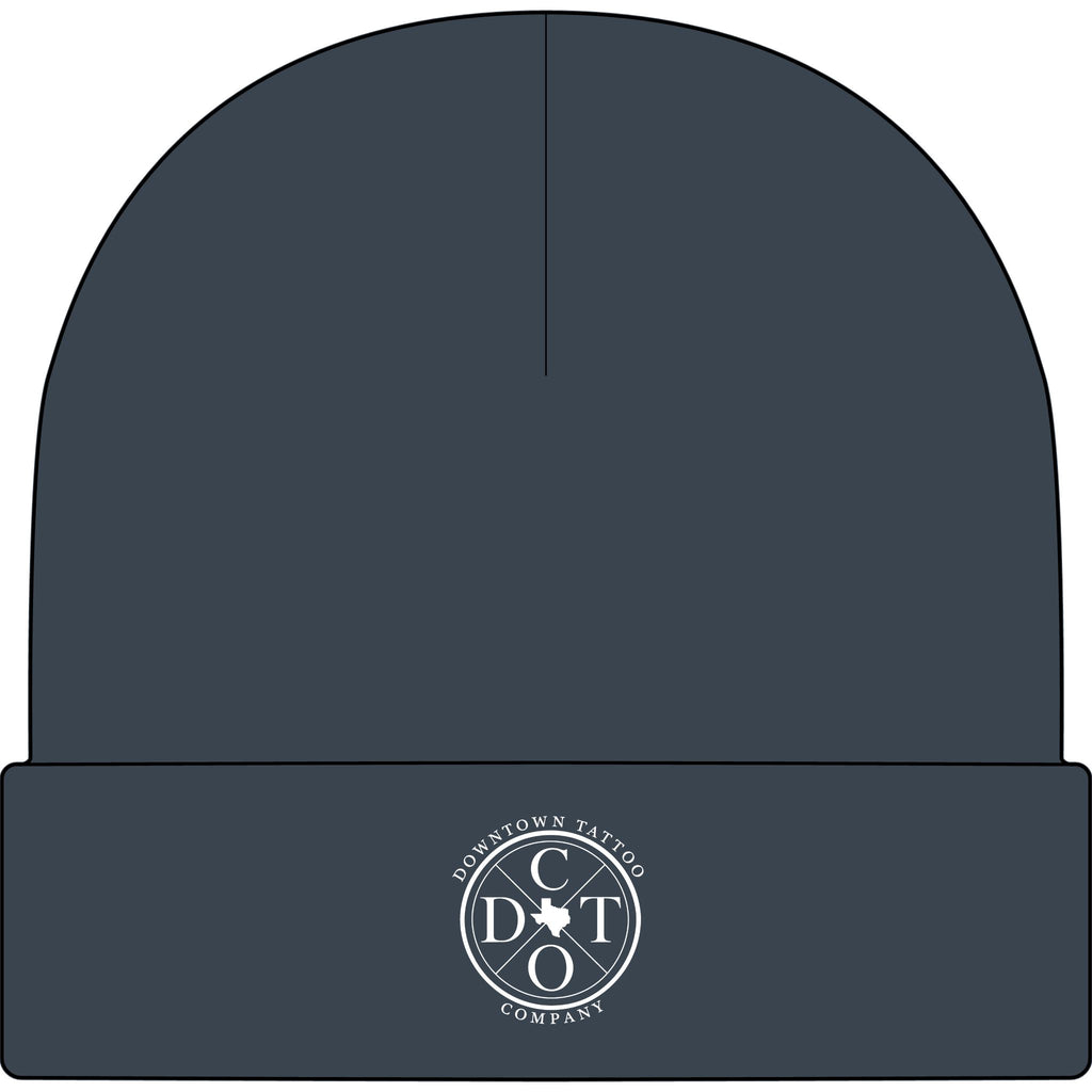 DTC Round Logo Cuff Beanie