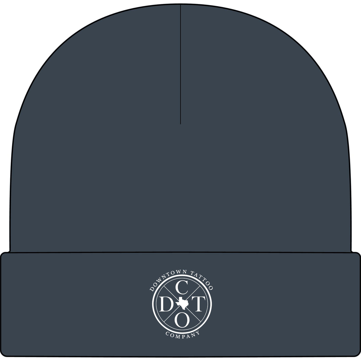 DTC Round Logo Cuff Beanie
