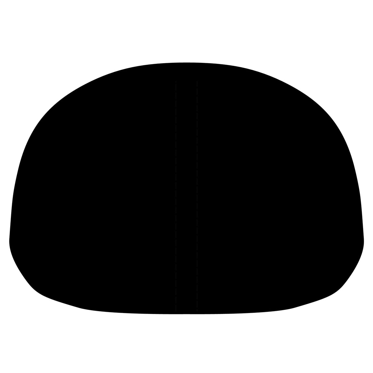 DTC Vintage Oval Flexfit 6297F Fitted Flat Bill Cap