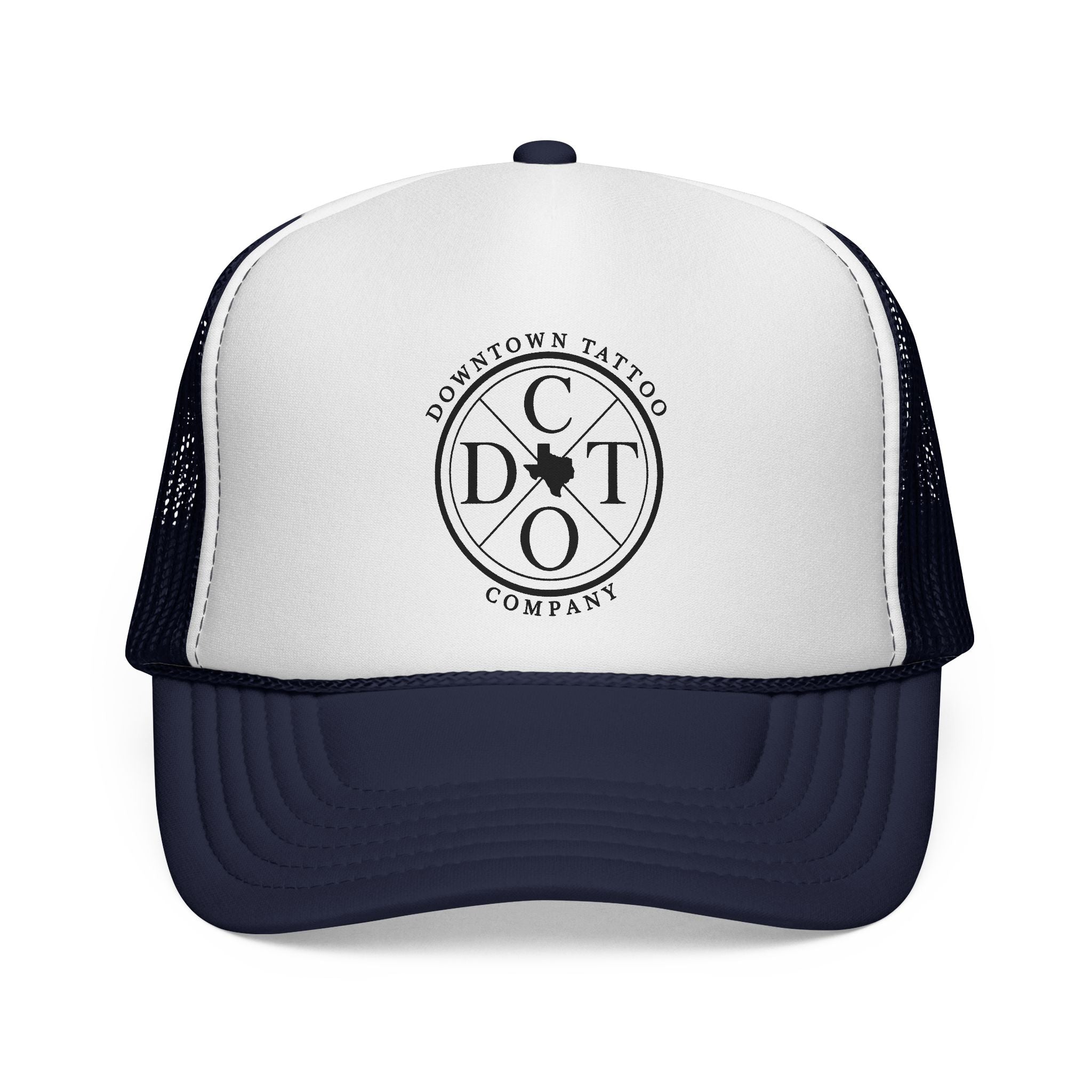 DTC Round Logo OTTO 39-165 Mesh Trucker Hat