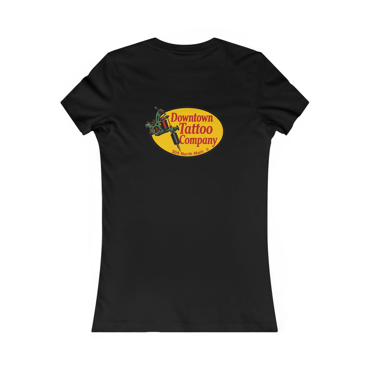 DTC Vintage Yellow Logo Tee - Women’s
