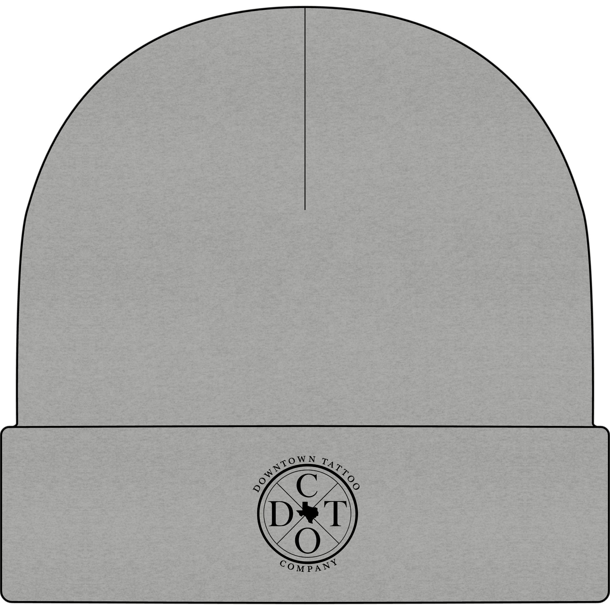 DTC Round Logo Cuff Beanie