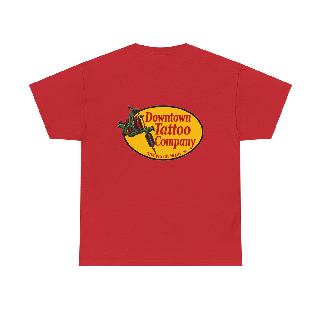DTC Vintage Yellow Logo Tee - Men’s