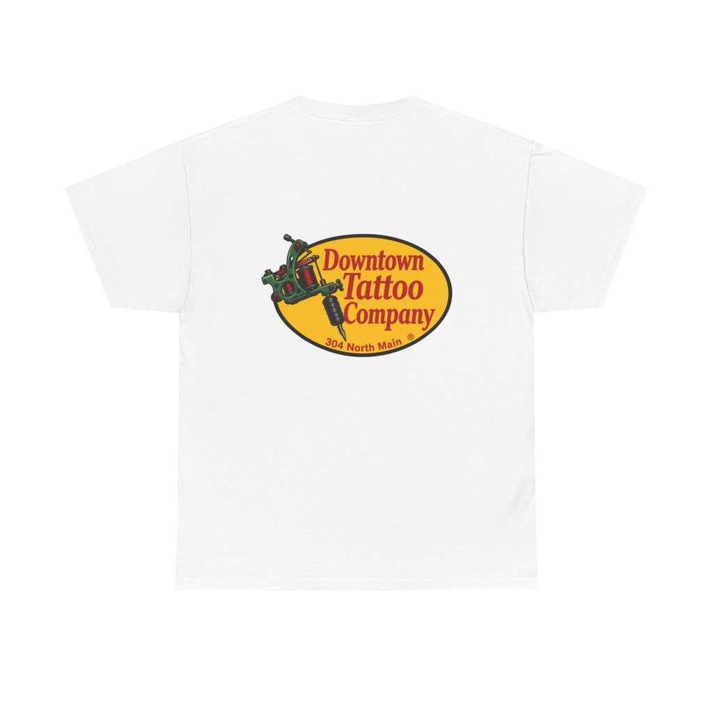 DTC Vintage Yellow Logo Tee - Men’s