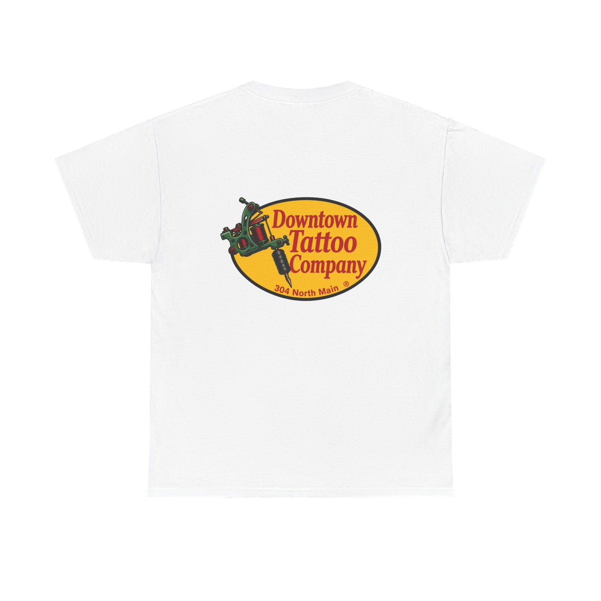 DTC Vintage Yellow Logo Tee - Men’s