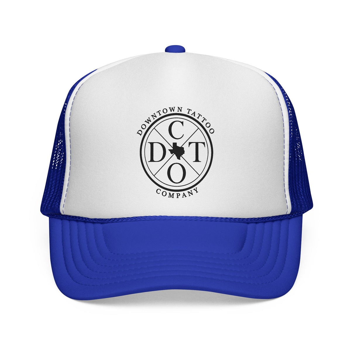 DTC Round Logo OTTO 39-165 Mesh Trucker Hat
