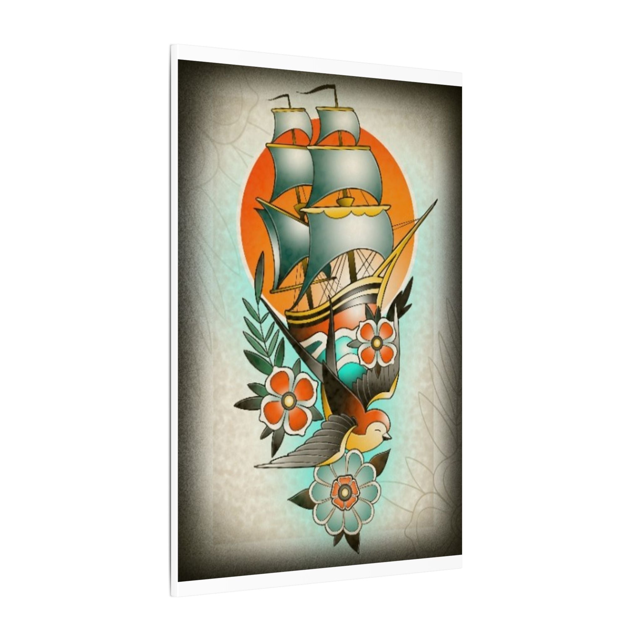 Tattoo’s by AJ Canvas - Ship & Swallow