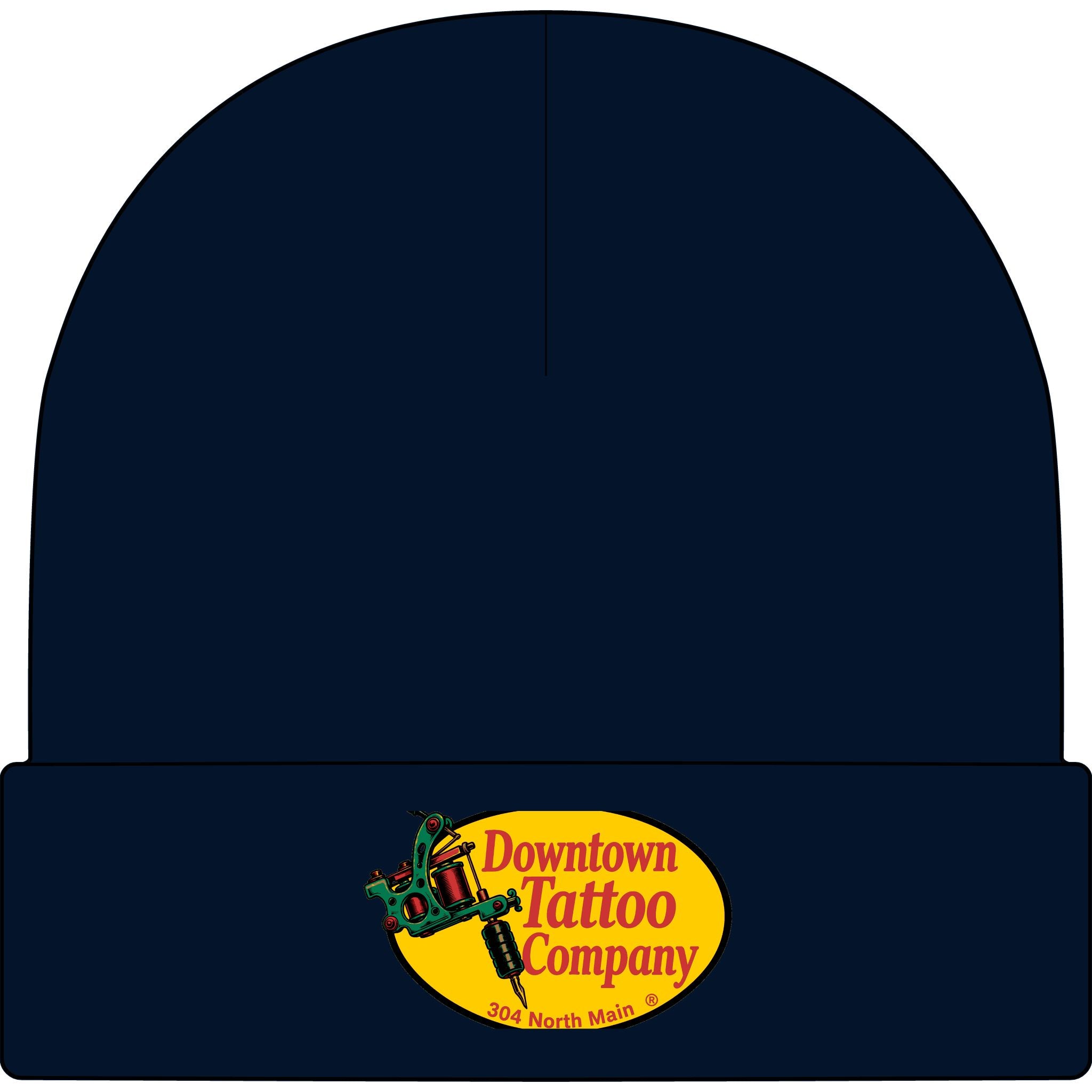 DTC Vintage Oval Cuff Beanie