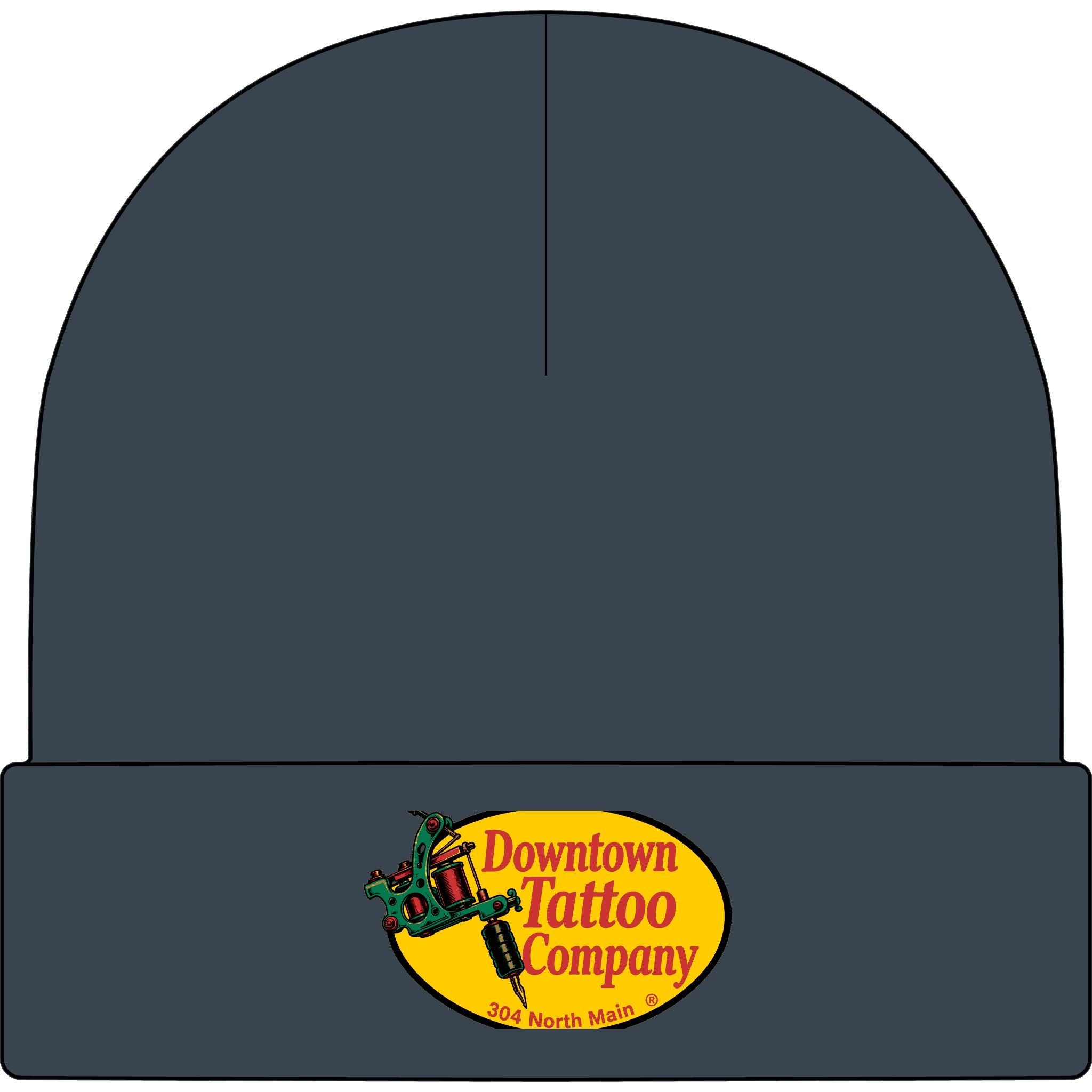 DTC Vintage Oval Cuff Beanie