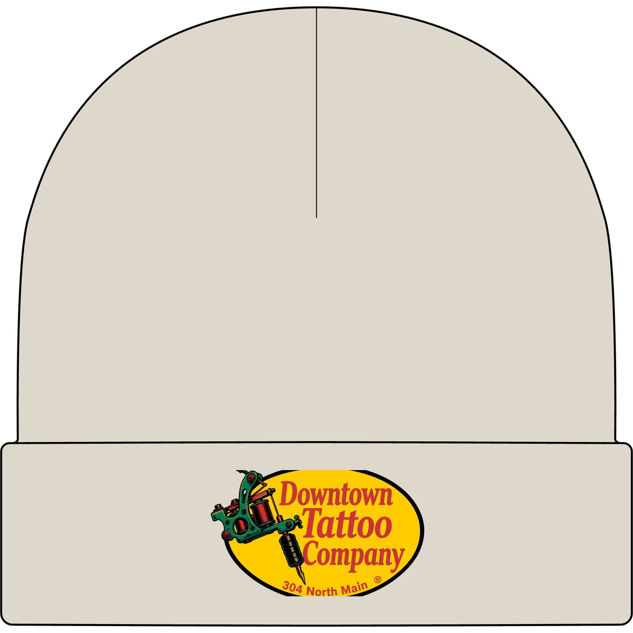 DTC Vintage Oval Cuff Beanie