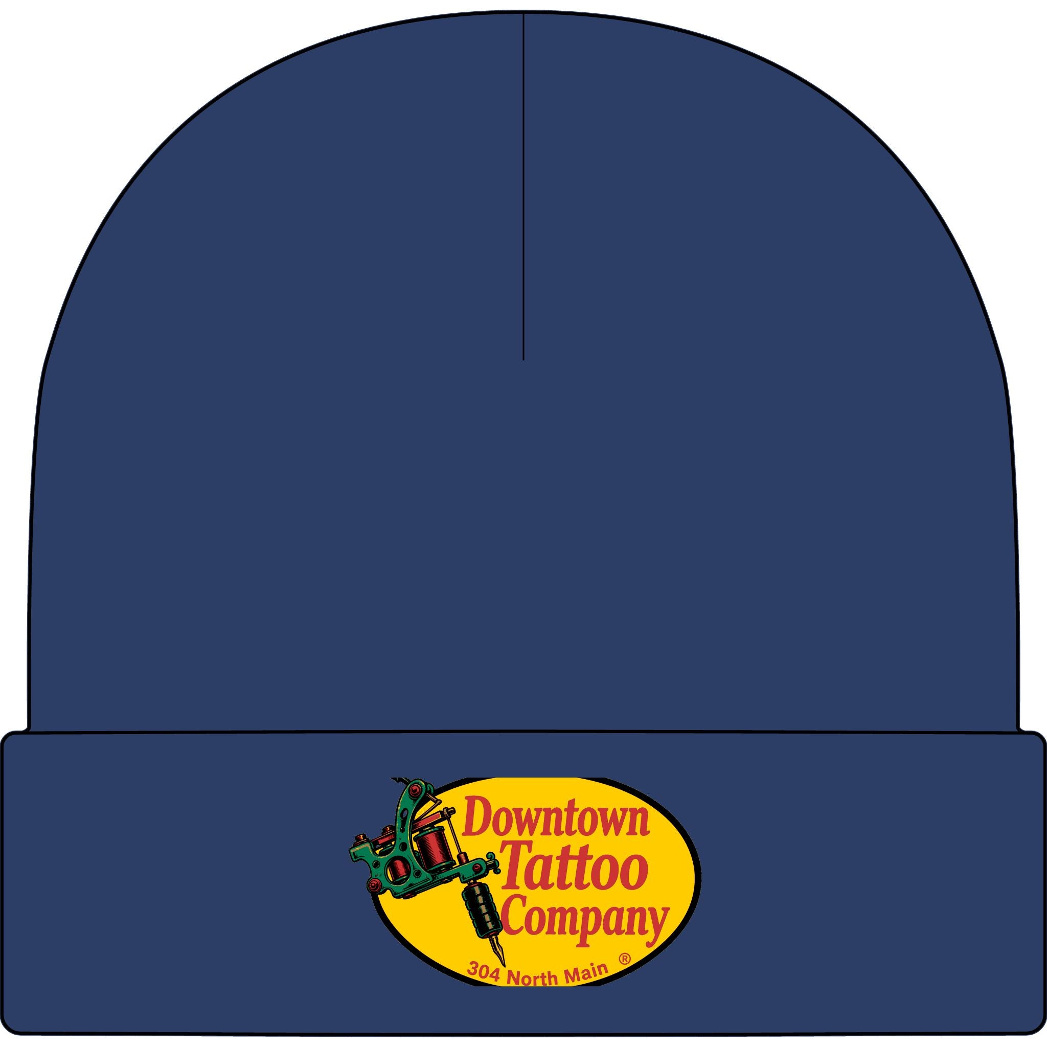 DTC Vintage Oval Cuff Beanie