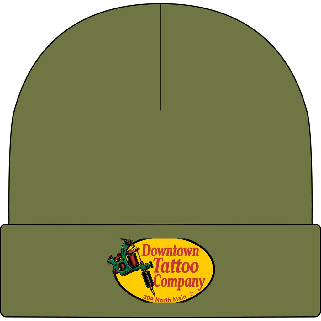 DTC Vintage Oval Cuff Beanie