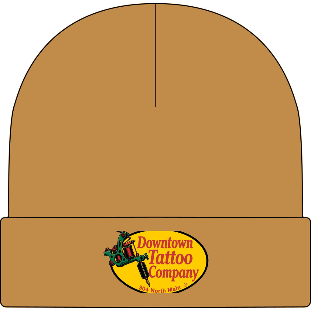 DTC Vintage Oval Cuff Beanie