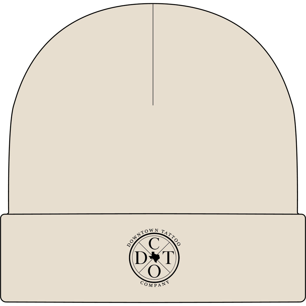 DTC Round Logo Cuff Beanie