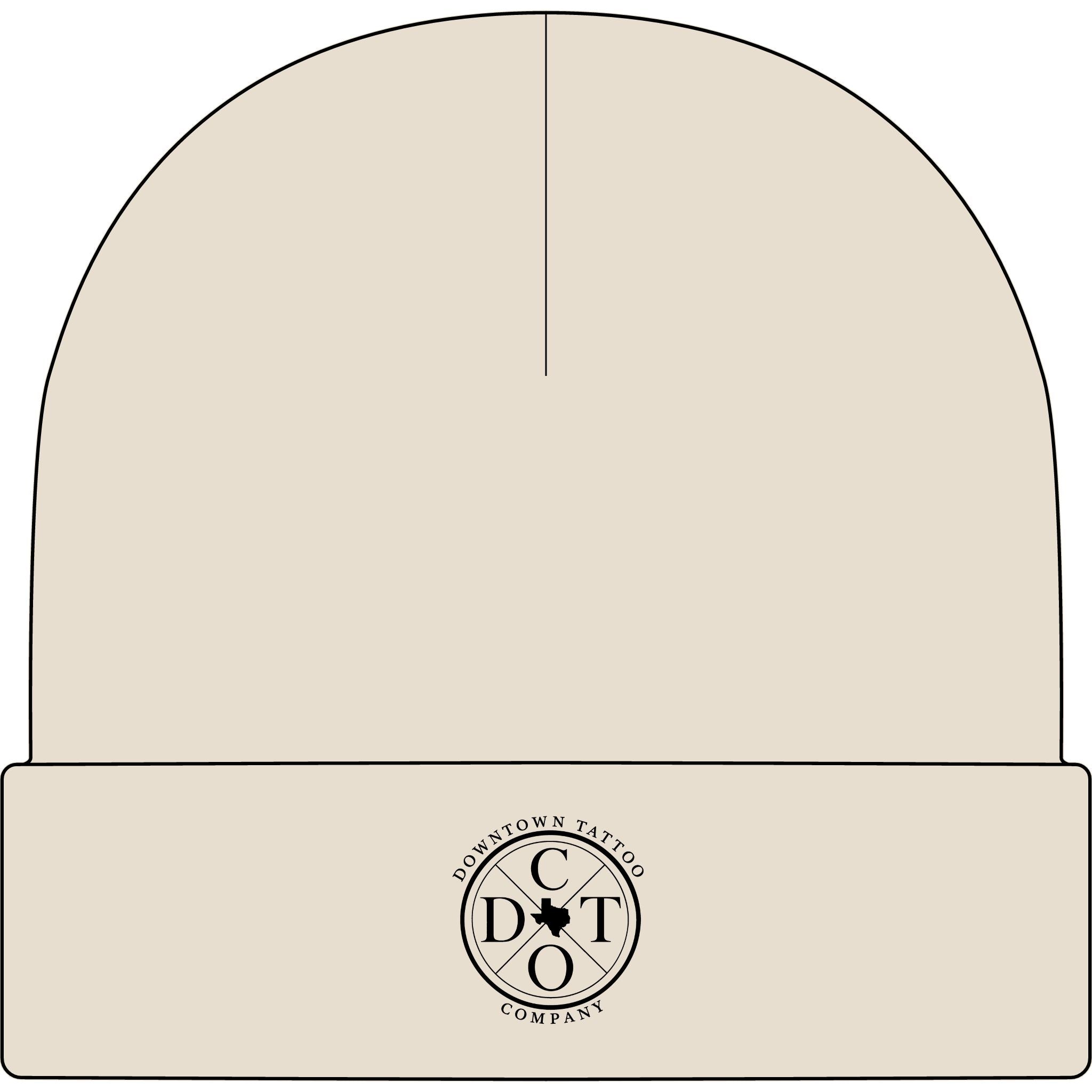 DTC Round Logo Cuff Beanie