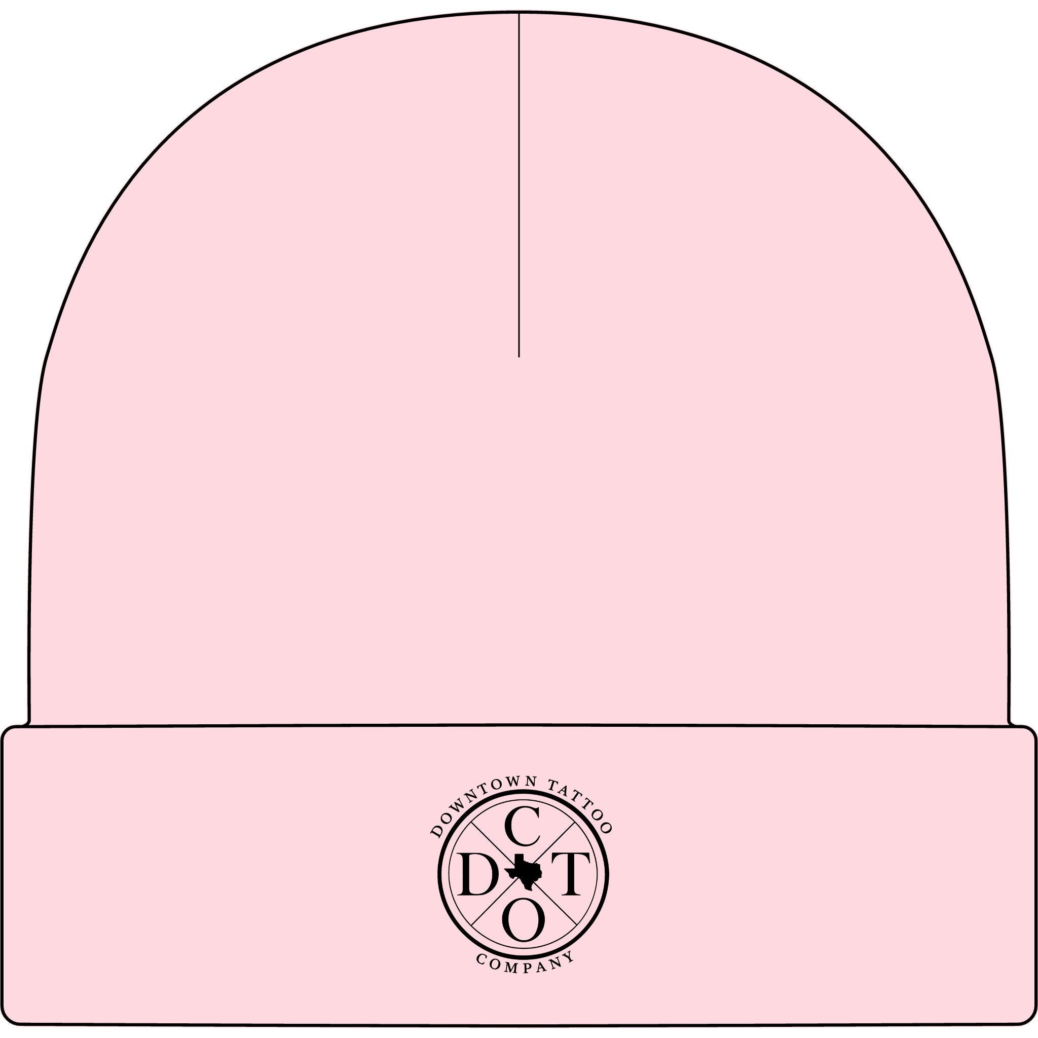 DTC Round Logo Cuff Beanie