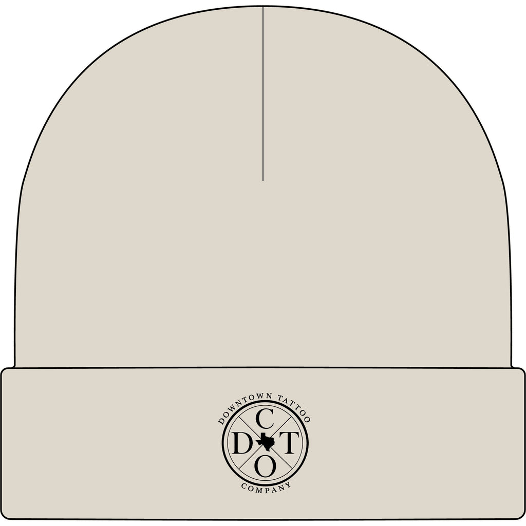 DTC Round Logo Cuff Beanie