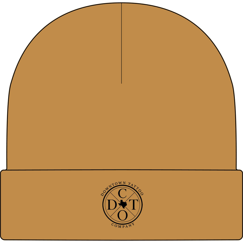 DTC Round Logo Cuff Beanie