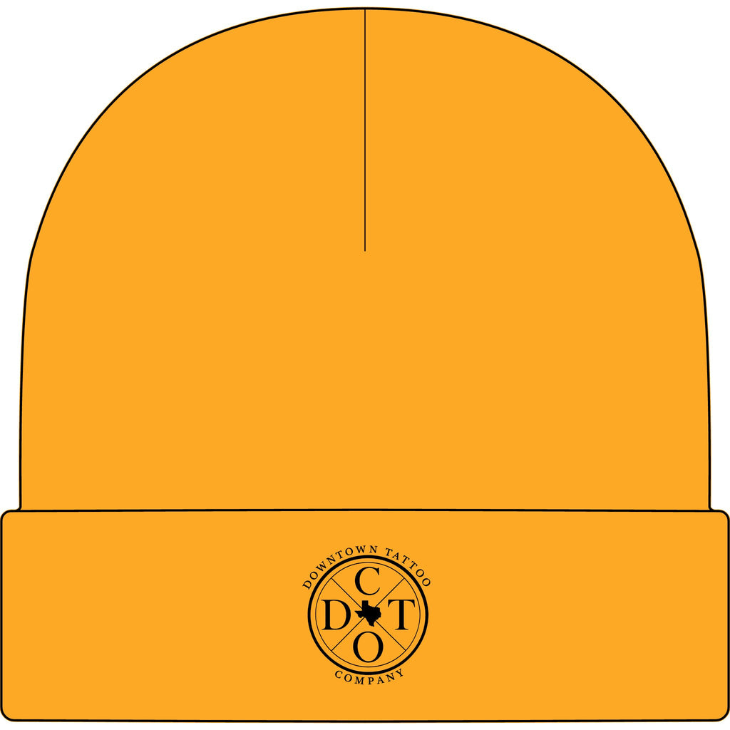 DTC Round Logo Cuff Beanie