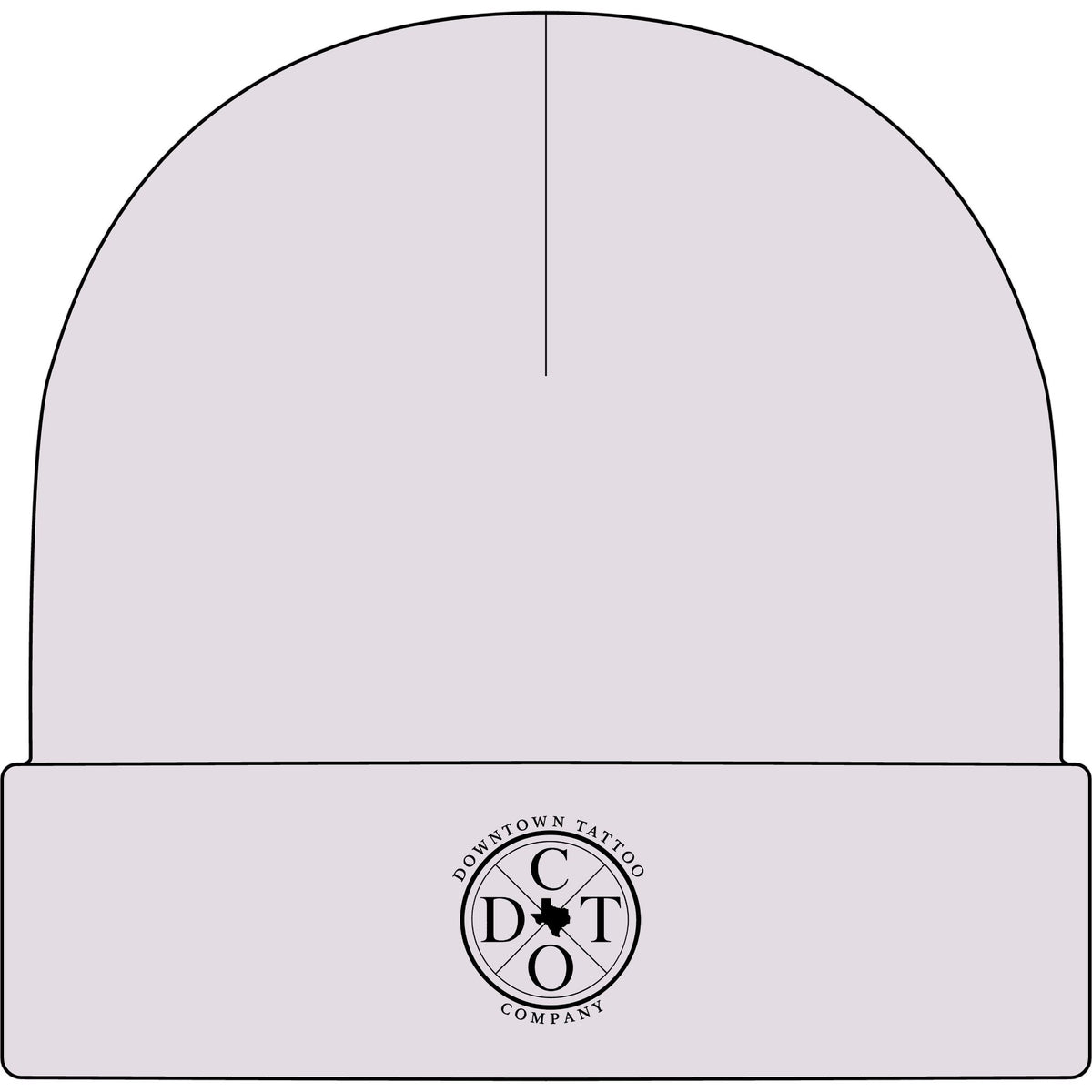 DTC Round Logo Cuff Beanie
