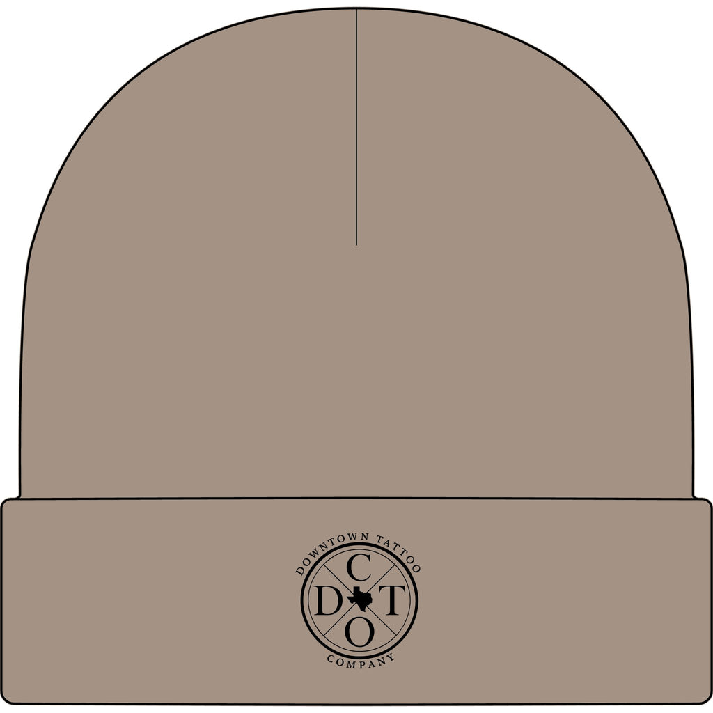 DTC Round Logo Cuff Beanie