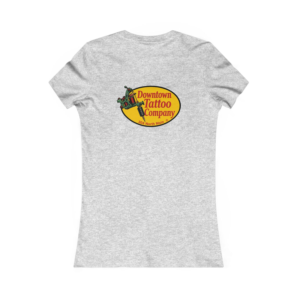 DTC Vintage Yellow Logo Tee - Women’s