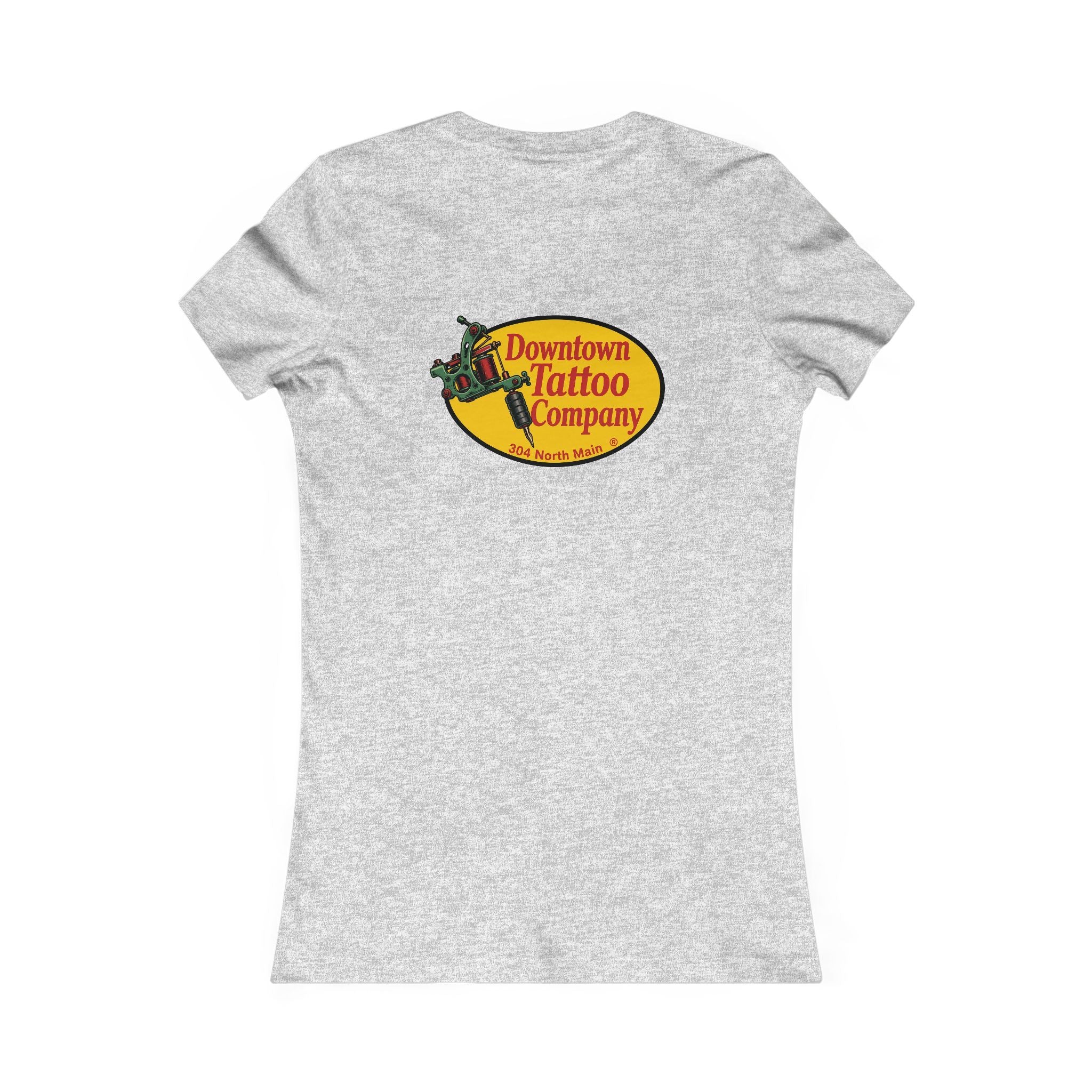 DTC Vintage Yellow Logo Tee - Women’s