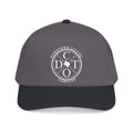 DTC round logo OTTO 31-069 snapback cap - Black / Charcoal Grey - Front view