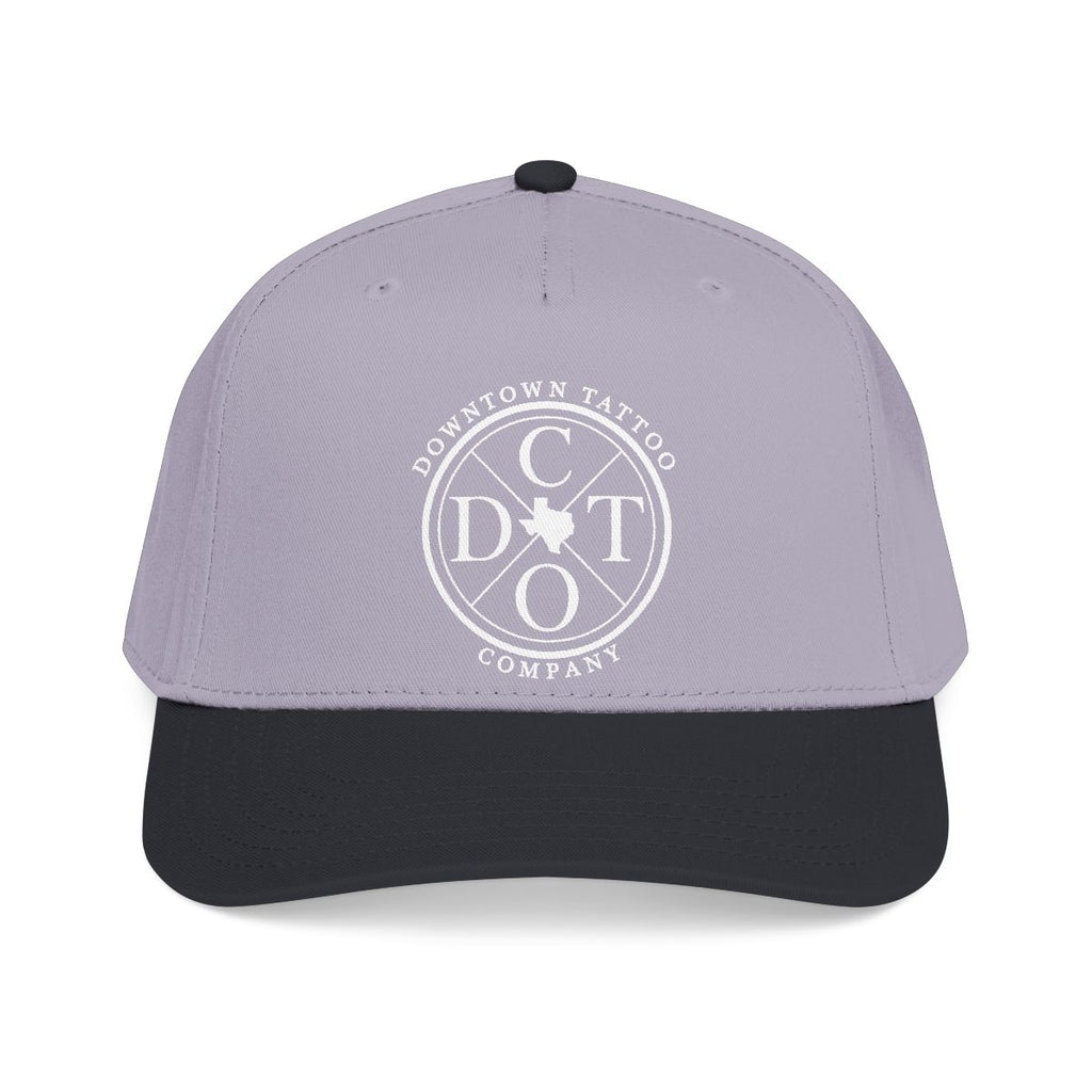 DTC round logo OTTO 31-069 snapback cap - Black / Grey - Front view