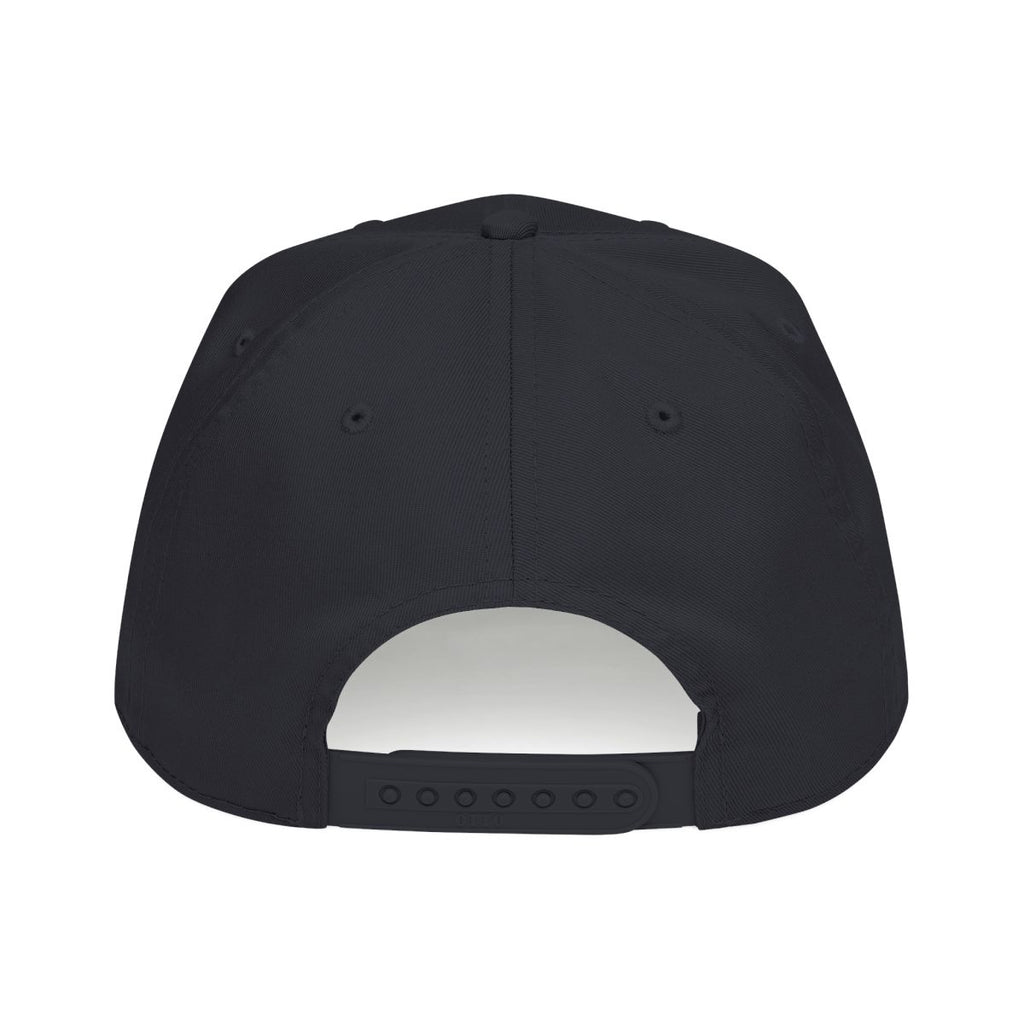 DTC round logo OTTO 31-069 snapback cap - Black - Rear snapback view