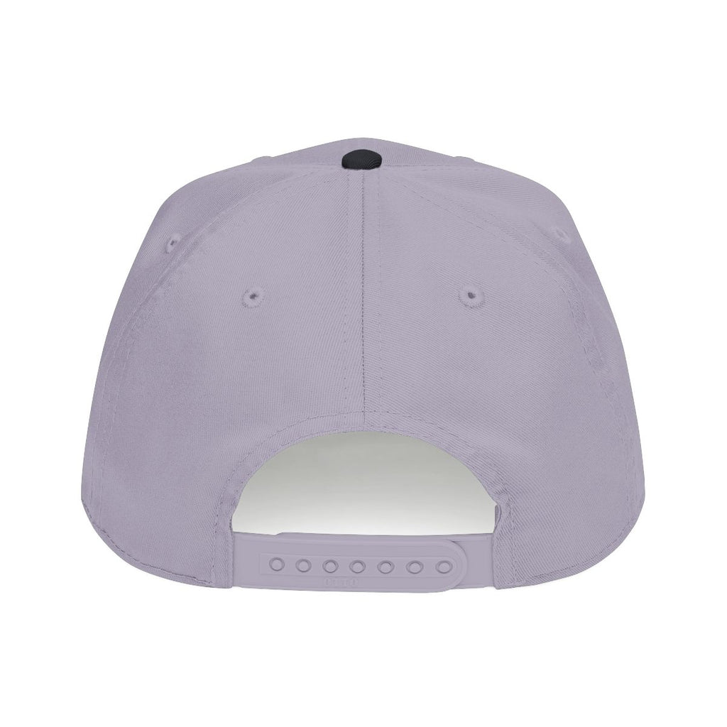 DTC round logo OTTO 31-069 snapback cap - Black / Grey - Rear snapback view