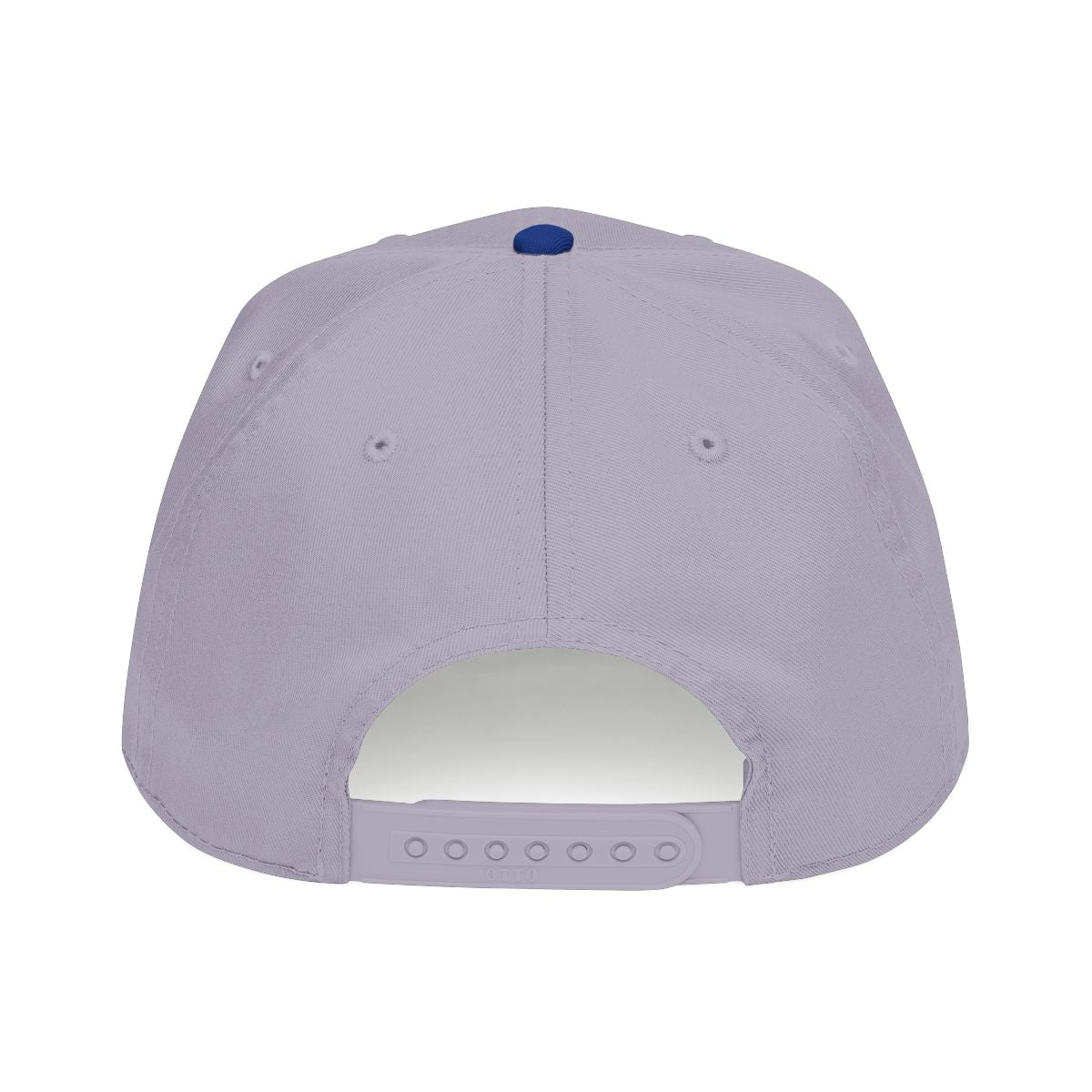 DTC round logo OTTO 31-069 snapback cap - Royal / Grey - Rear snapback view