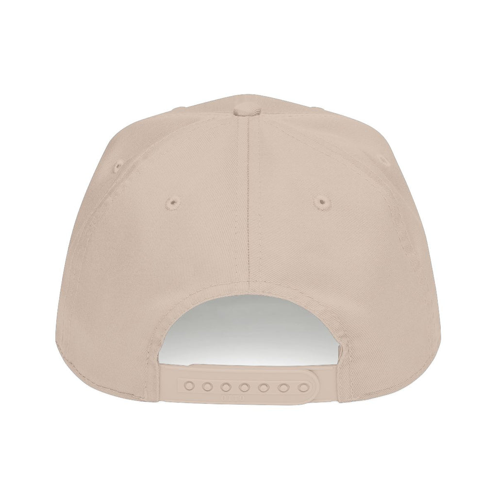 DTC round logo OTTO 31-069 snapback cap - Khaki - Rear snapback view