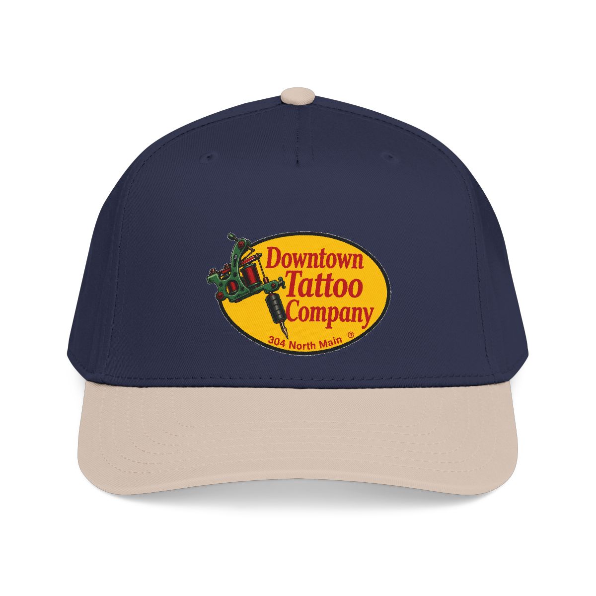 DTC vintage oval OTTO 31-069 snapback cap front view