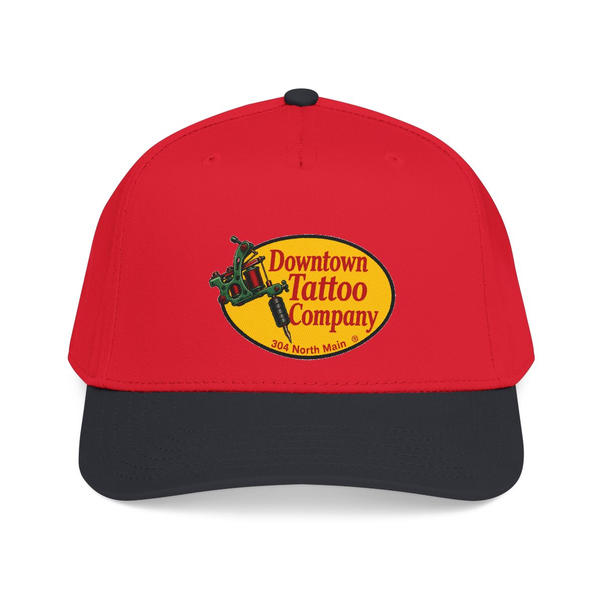 DTC vintage oval OTTO 31-069 snapback cap front view