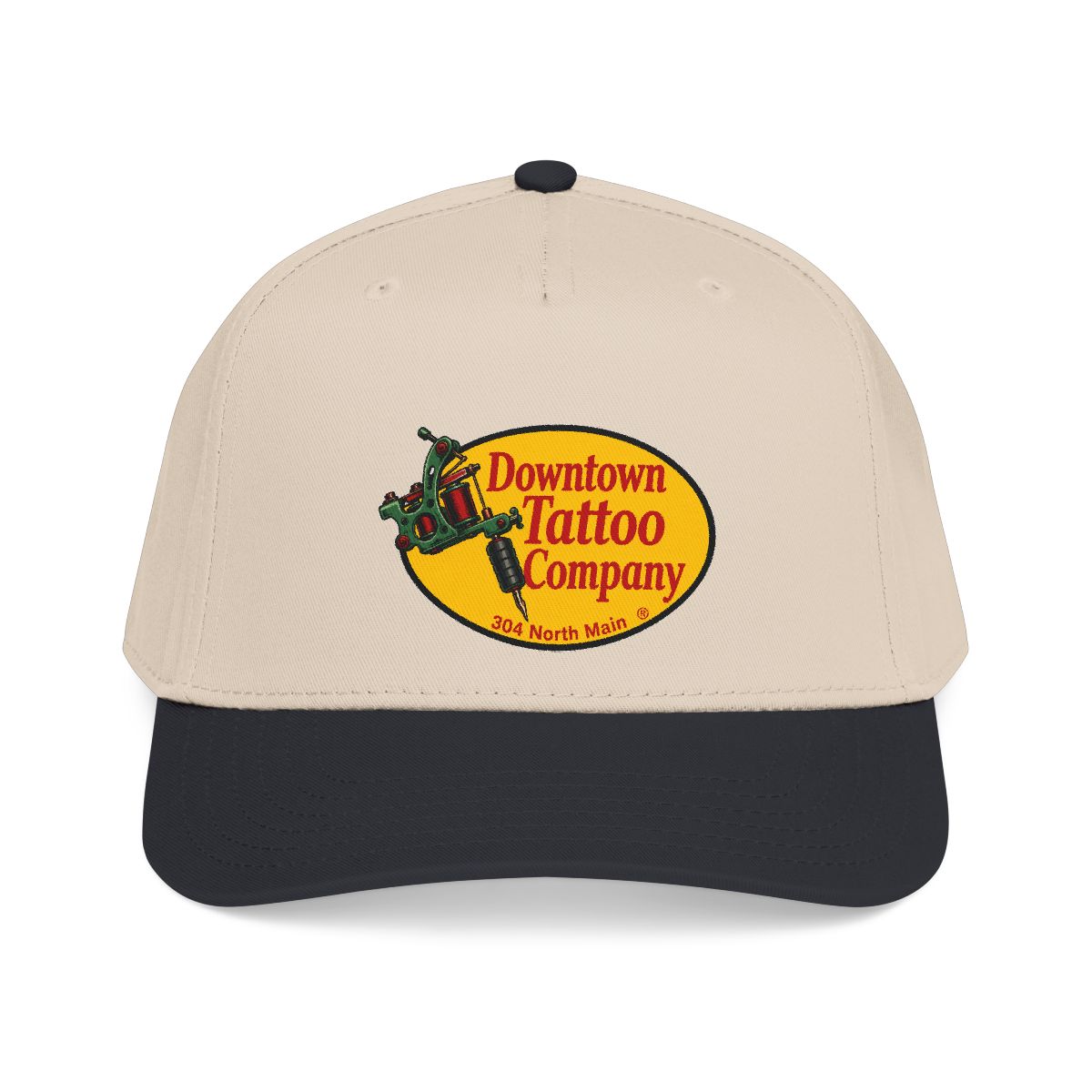 DTC vintage oval OTTO 31-069 snapback cap front view