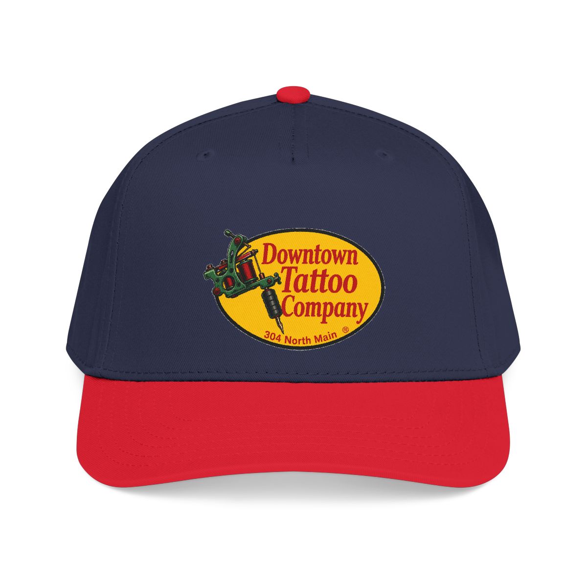 DTC vintage oval OTTO 31-069 snapback cap front view