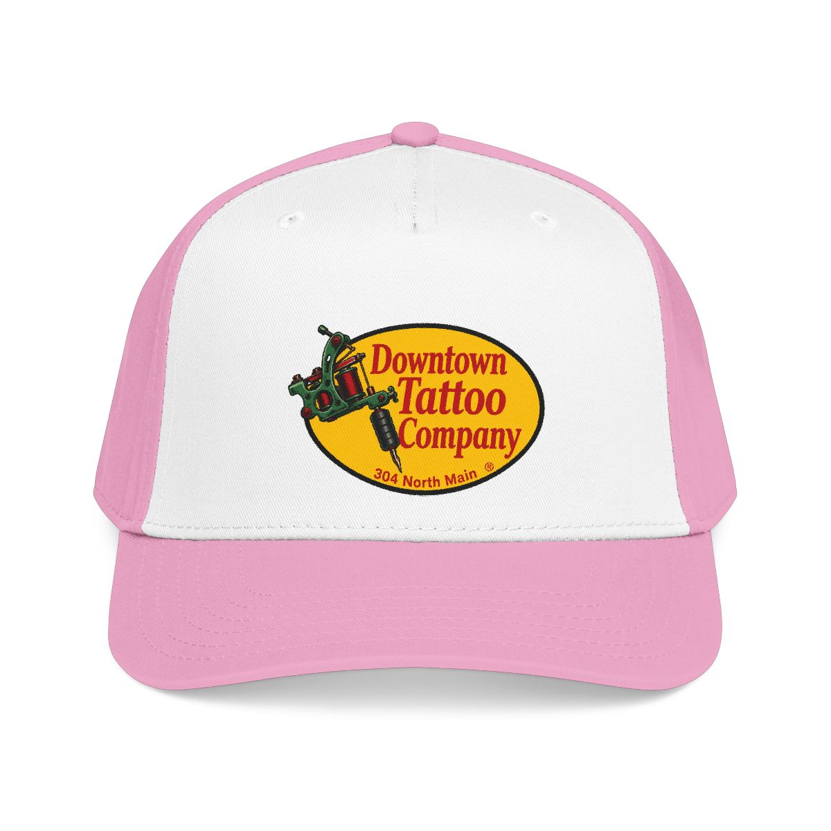 DTC vintage oval OTTO 31-069 snapback cap front view
